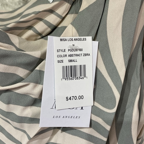 NWT Misa Los Angeles One Shoulder Dress - Picture 3 of 6